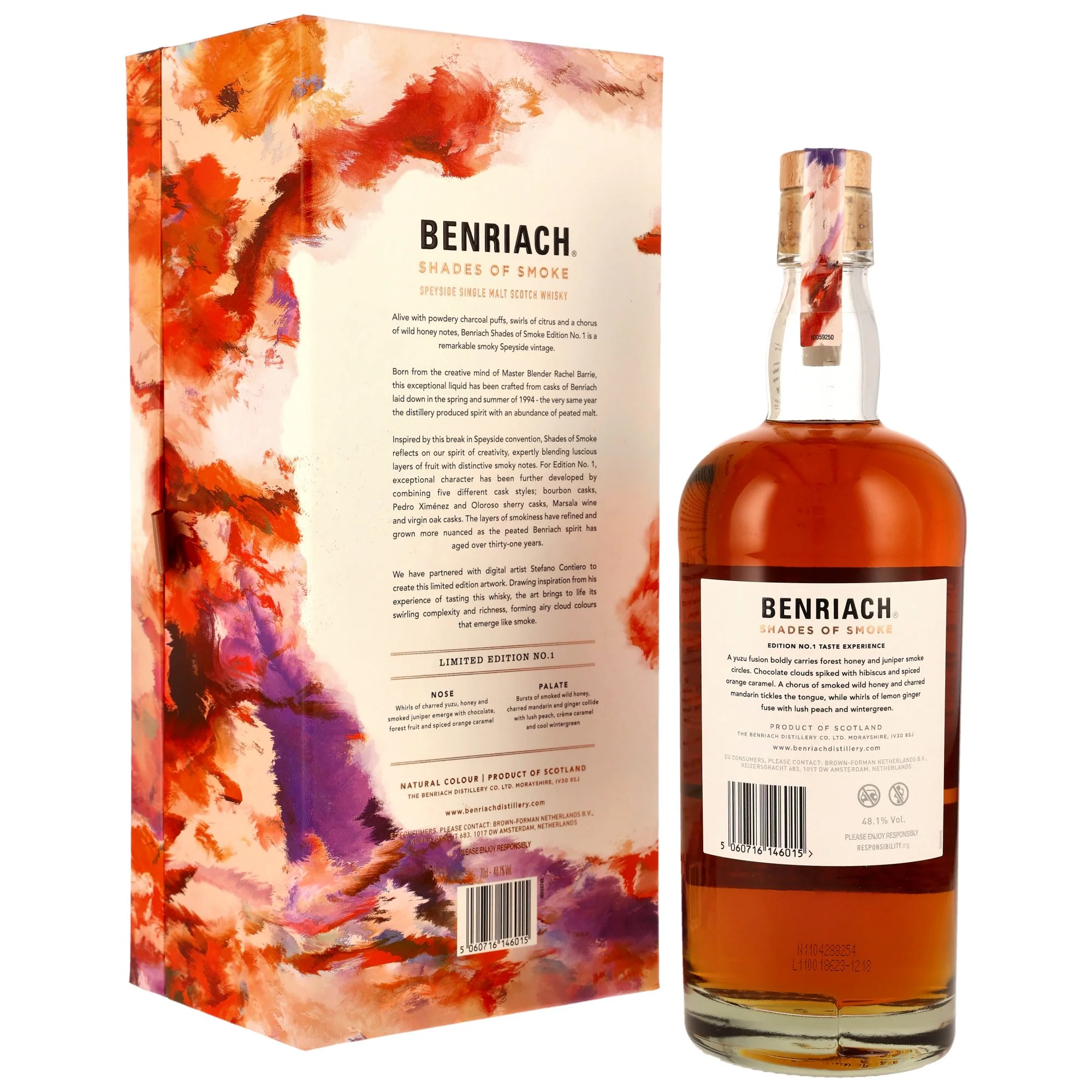 Benriach 31 Jahre 1994/2025 Shades of Smoke Edition No. 1 48,1% 0,7l - Image 2