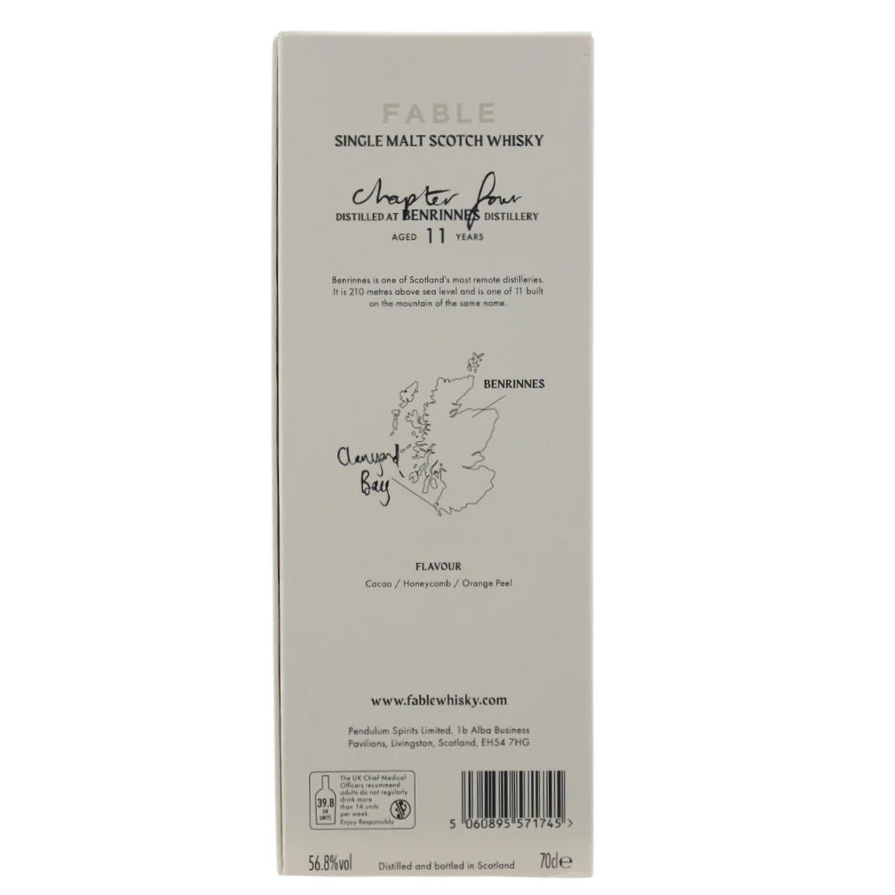 Benrinnes 11 Jahre 2011/2023 Fable Whisky Chapter 4 Bay Cask #309386 56,8% 0,7l - Image 2