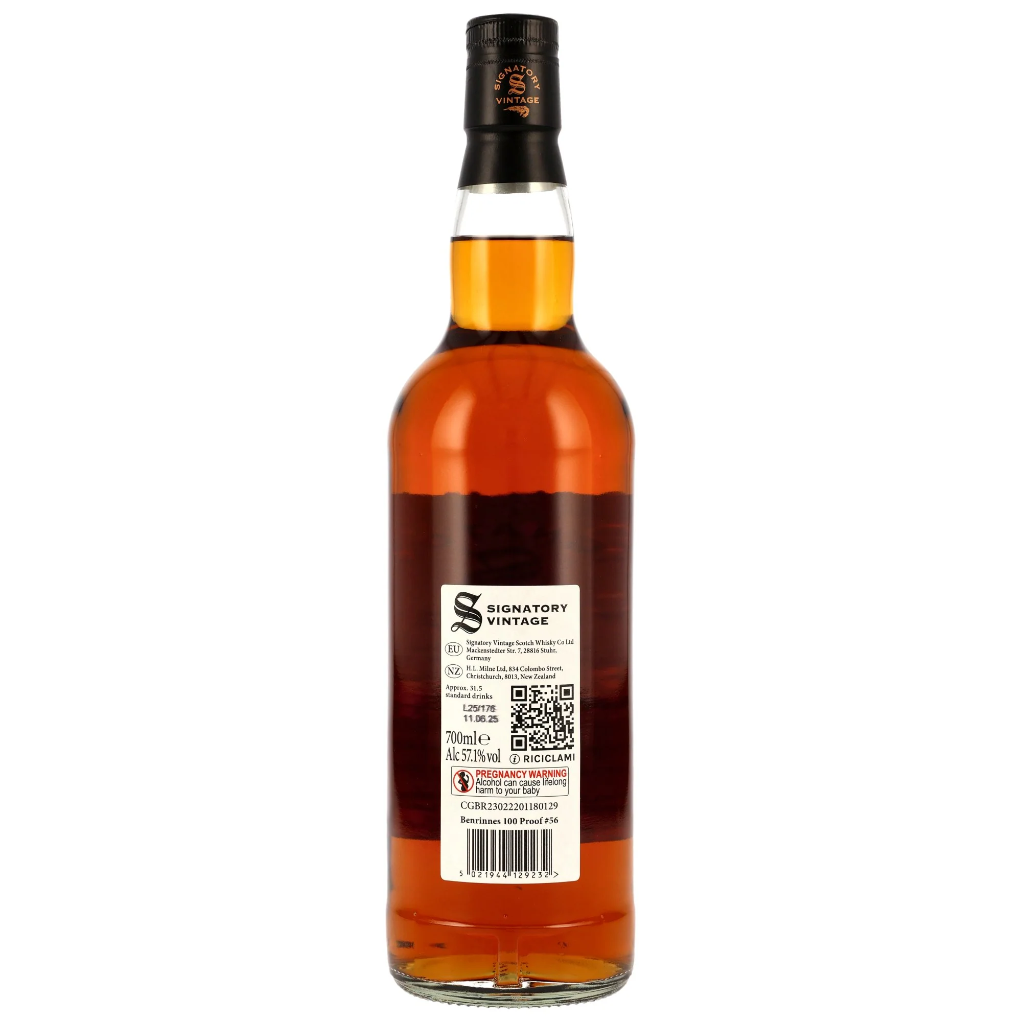 Benrinnes 13 Jahre 2012/2025 Oloroso Sherry Butts SV 100 Proof Edition #56 57,1% 0,7l - Image 2
