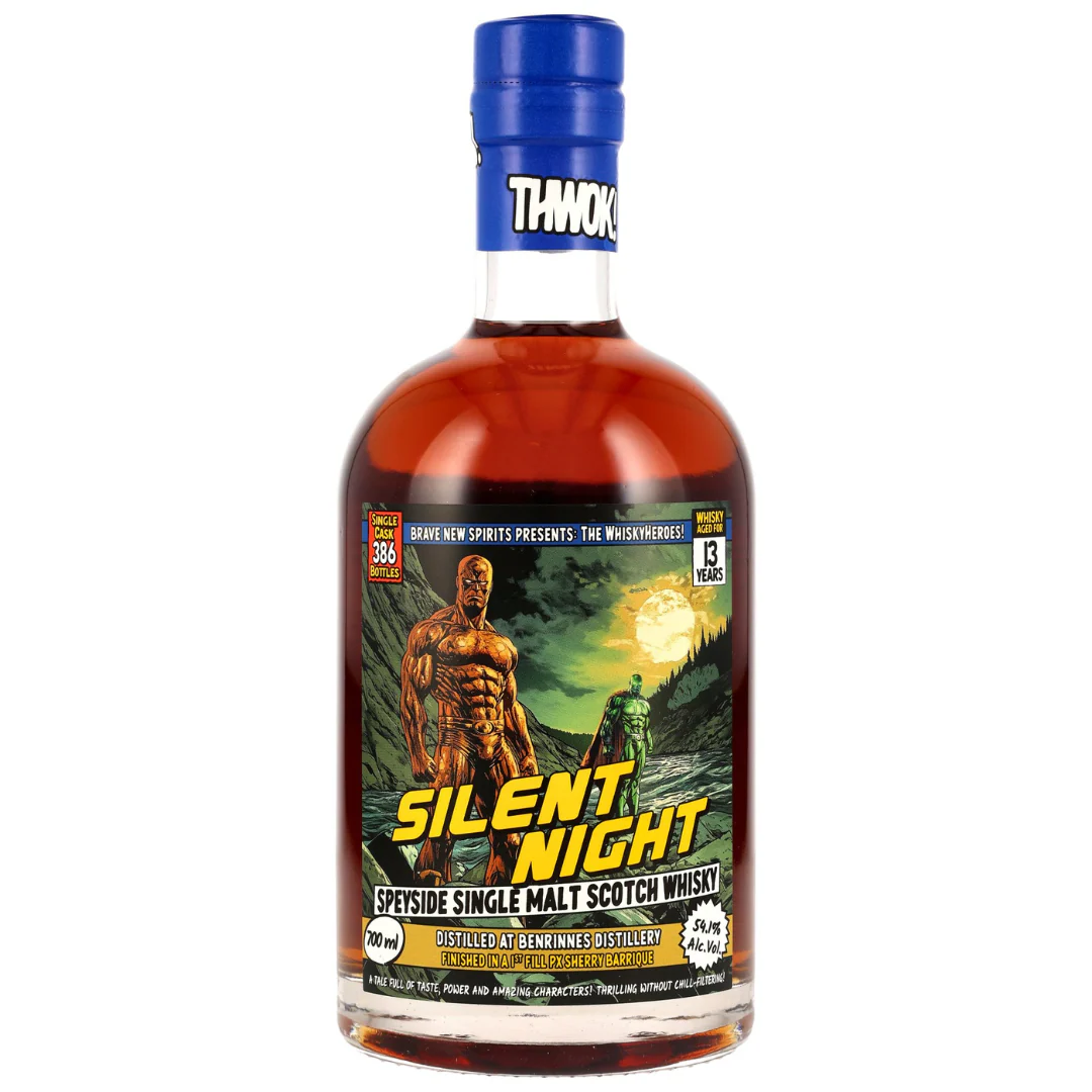 Benrinnes 13 Jahre Whisky Heroes Silent Night - Brave New Spirits 54,1% 0,7l
