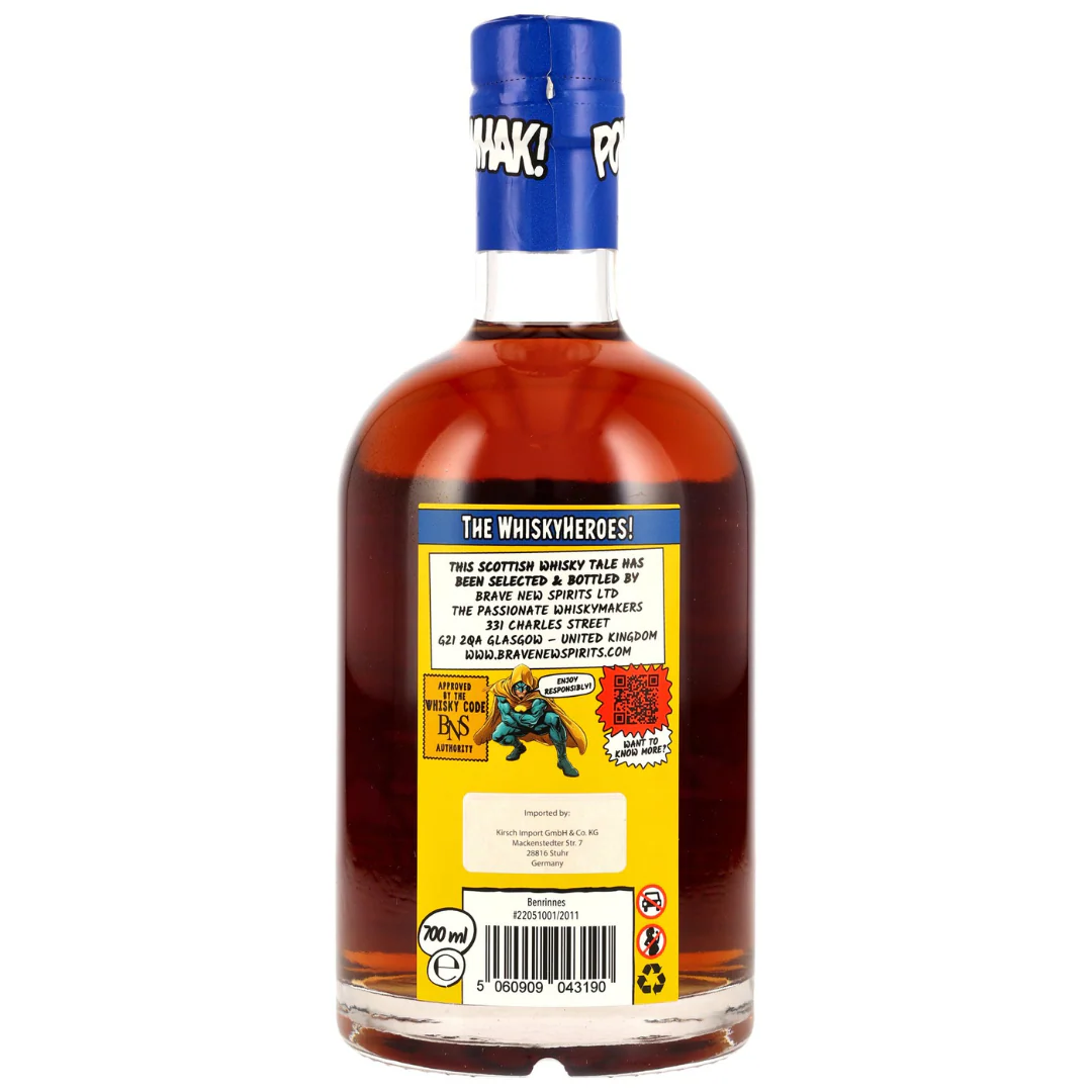 Benrinnes 13 Jahre Whisky Heroes Silent Night - Brave New Spirits 54,1% 0,7l - Image 2