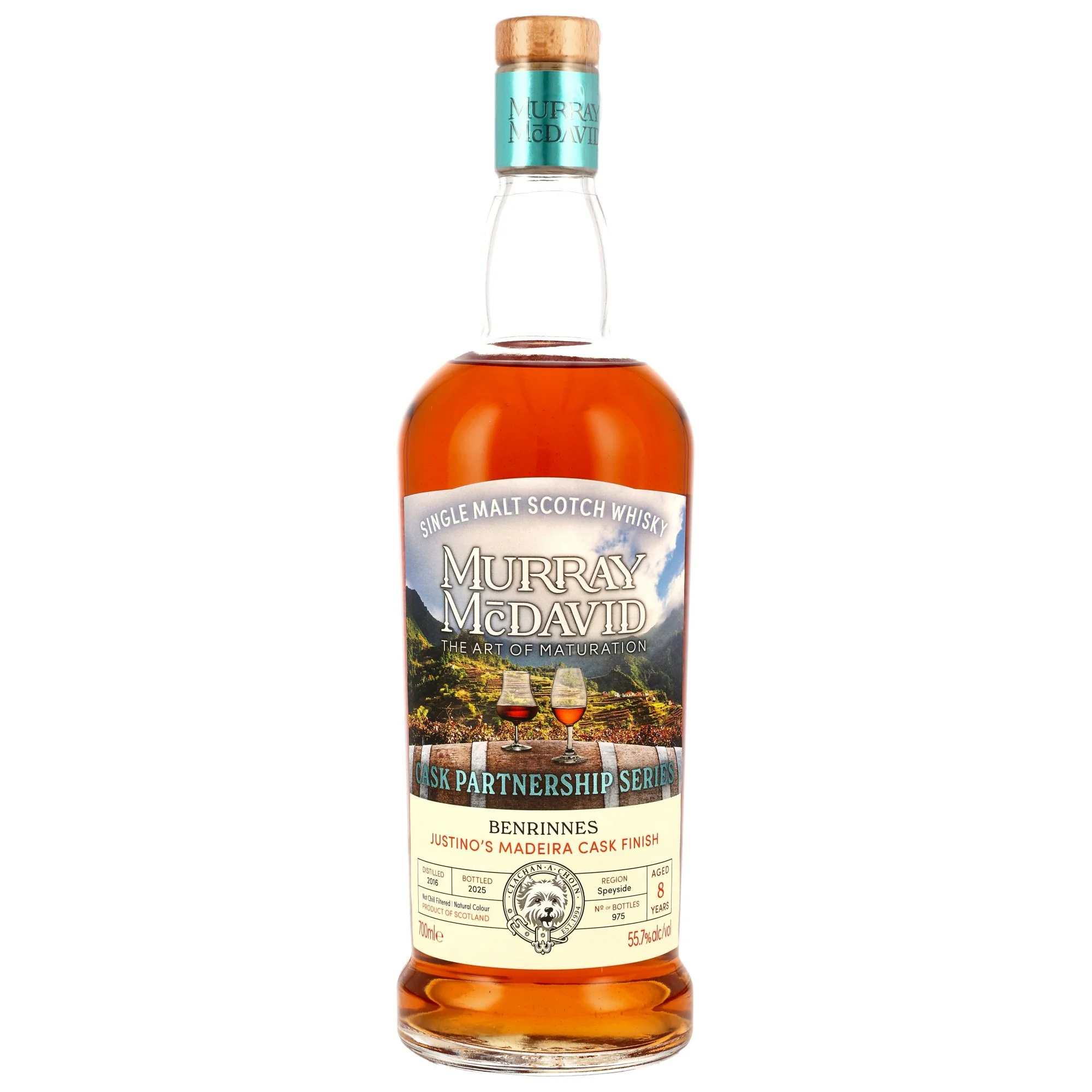 Benrinnes 8 Jahre 2016/2025 Madeira-Cask Partnership Murray McDavid 55,7% 0,7l