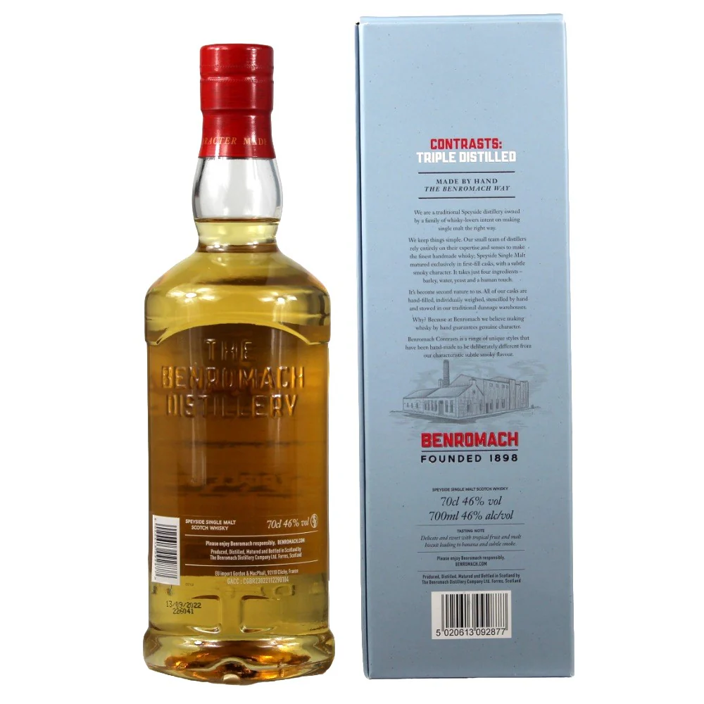 Benromach Contrasts Triple Distilled 46% 0,7l - Image 2
