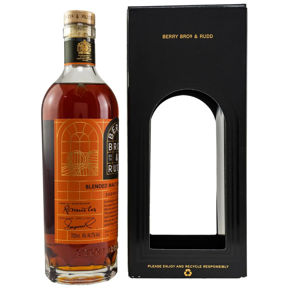 Berry Bros & Rudd Sherry Blended Malt 44,2% 0,7l - Image 2