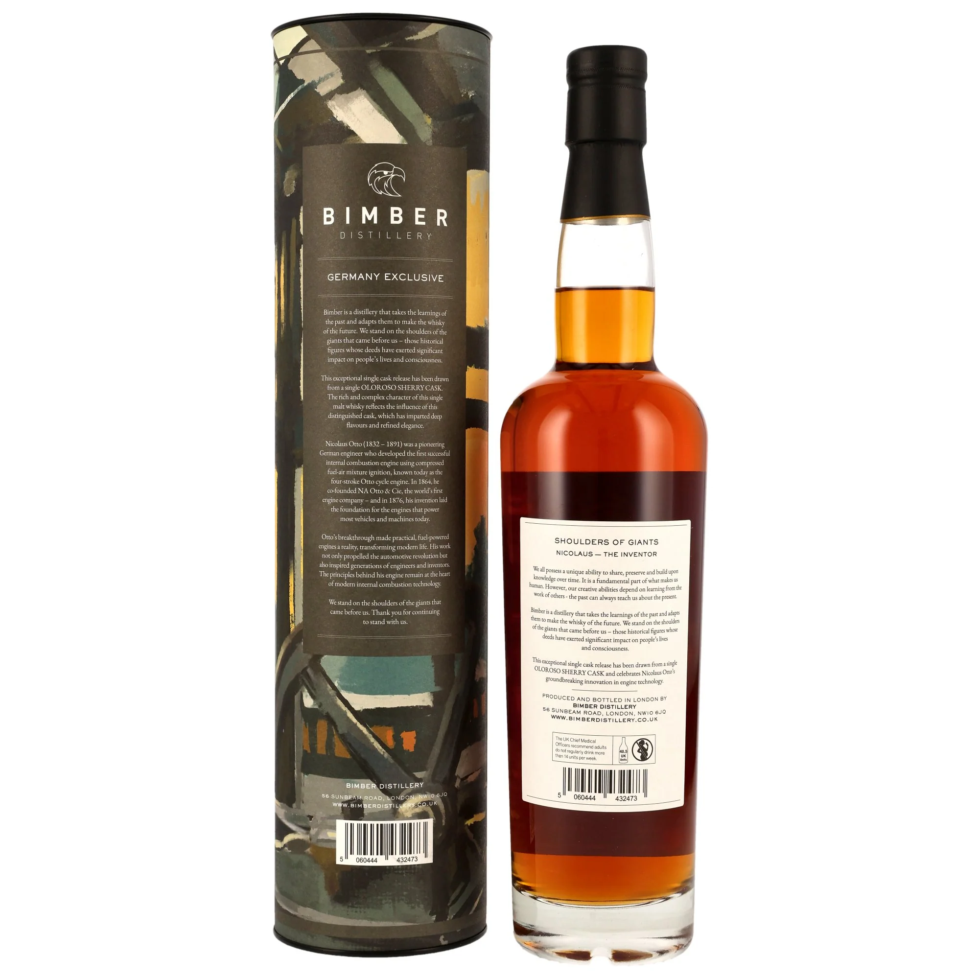 Bimber Shoulders of Giants 2025 Nicolaus Oloroso Sherry Cask #446 57,9% 0,7l - Image 2