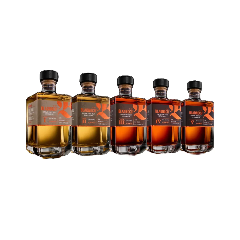 Bladnoch Dragon Series I-V ~49,8% 5x0,7l