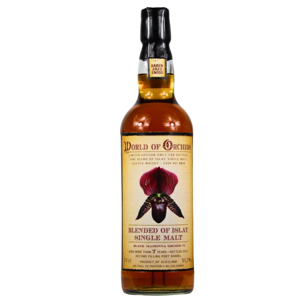 Blended Islay Malt Whisky 7 Jahre World of Orchids 51,7% 0,7l