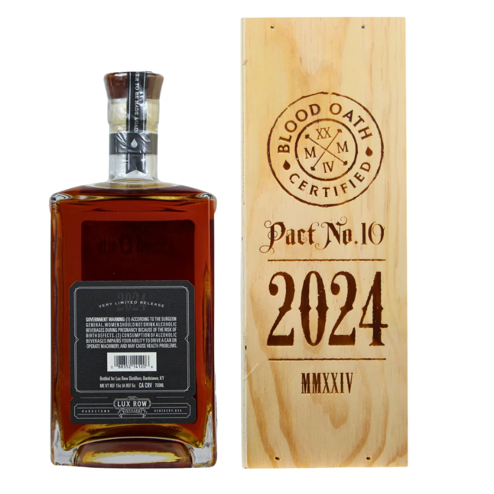 Blood Oath Pact No.10 Blended Straight Bourbon Whiskey 49,3% 0,75l - Image 2