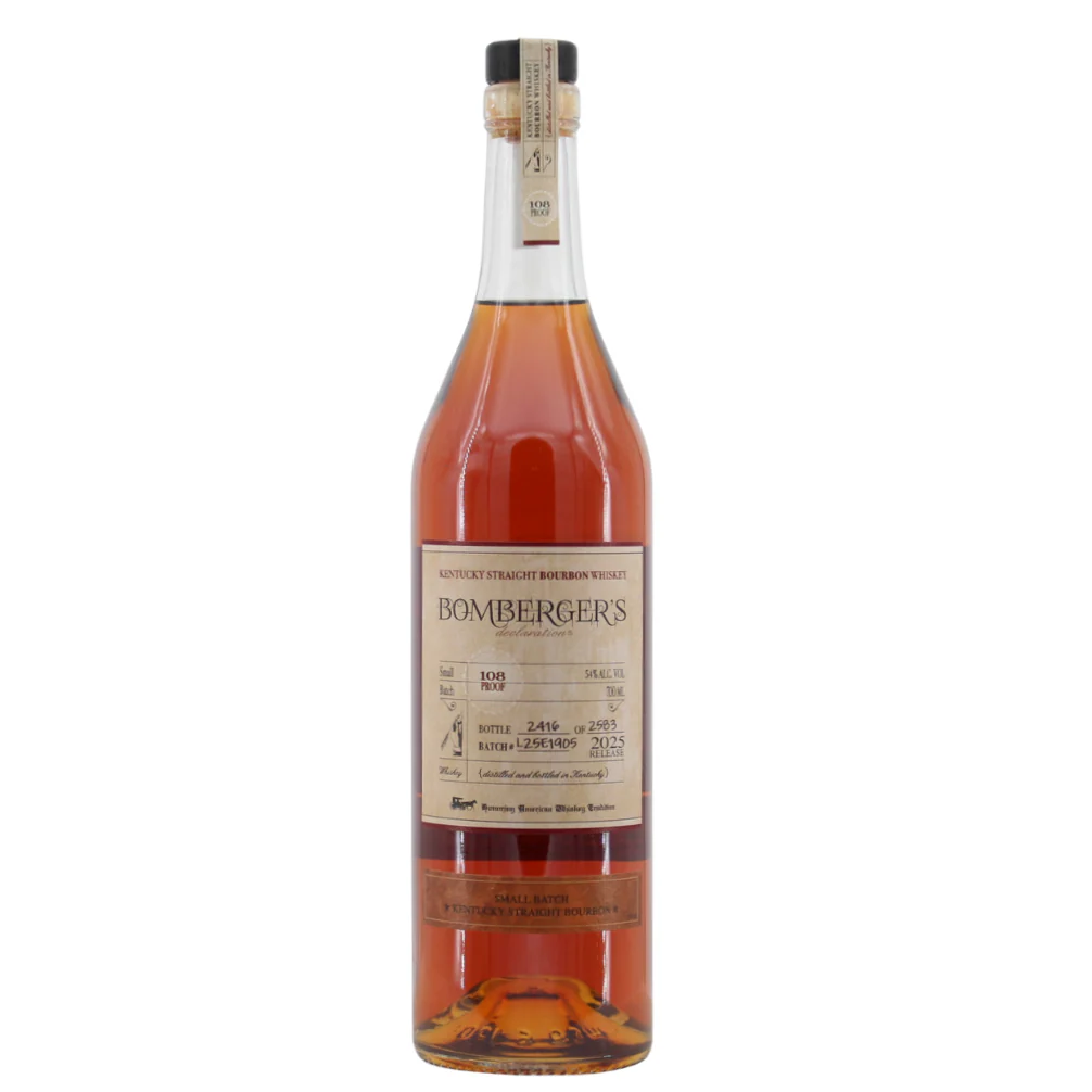 Bomberger's Declaration 2025 Small Batch 54% 0,7l