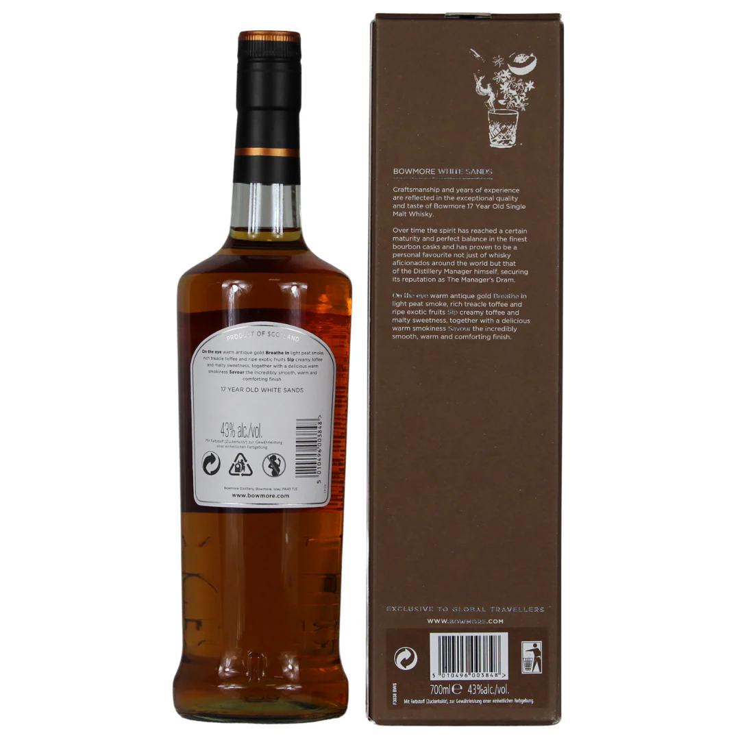 Bowmore 17 Jahre White Sands 43% 0,7l - Image 2