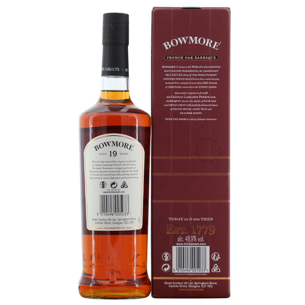 Bowmore 19 Jahre French Oak Barrique 48,9% 0,7l - Image 2