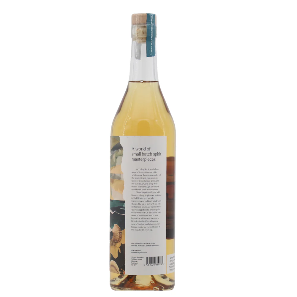 Bowmore 7 Jahre Living Souls 2nd Fill Bourbon Barrels 50% 0,7l - Image 2