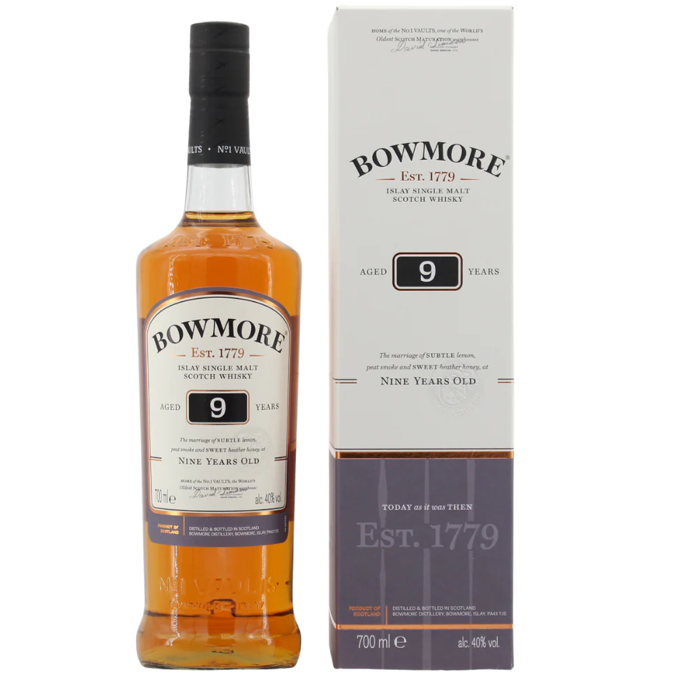 Bowmore 9 Jahre 40% 0,7l