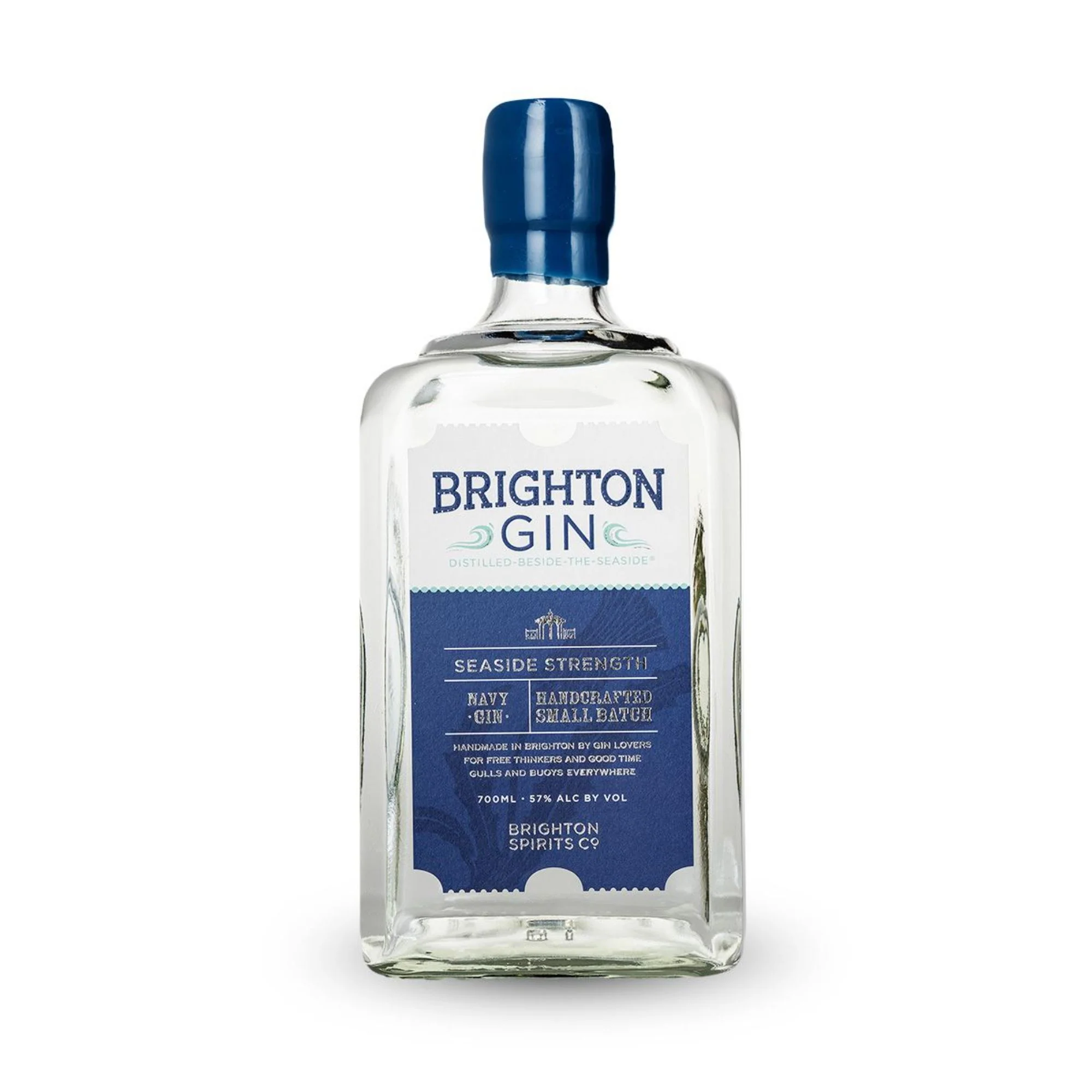 Brighton Seaside Navy Strength Gin 57% 0,7l