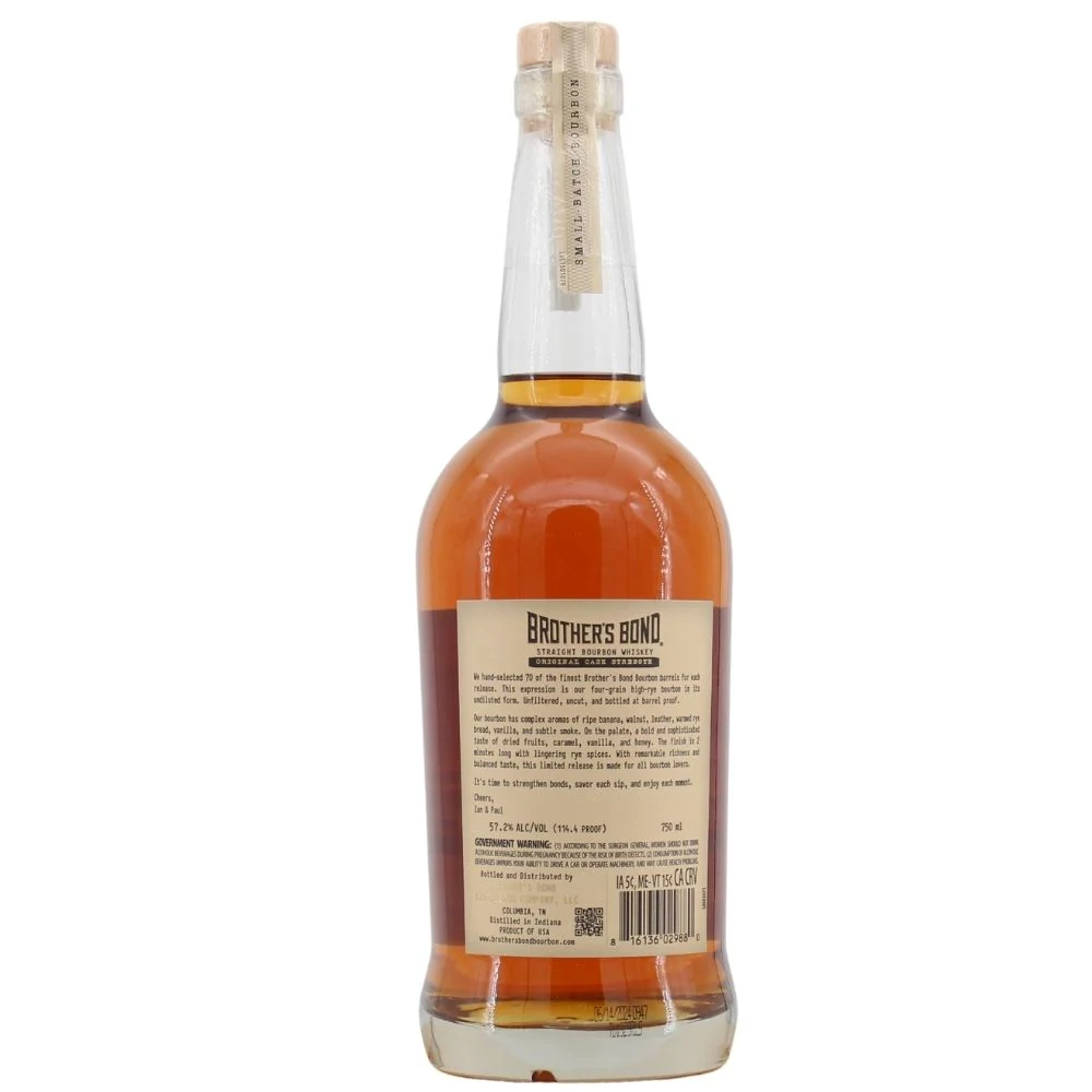 Brothers Bond Original Cask Strength Batch #0005 57,2% 0,75l - Image 2