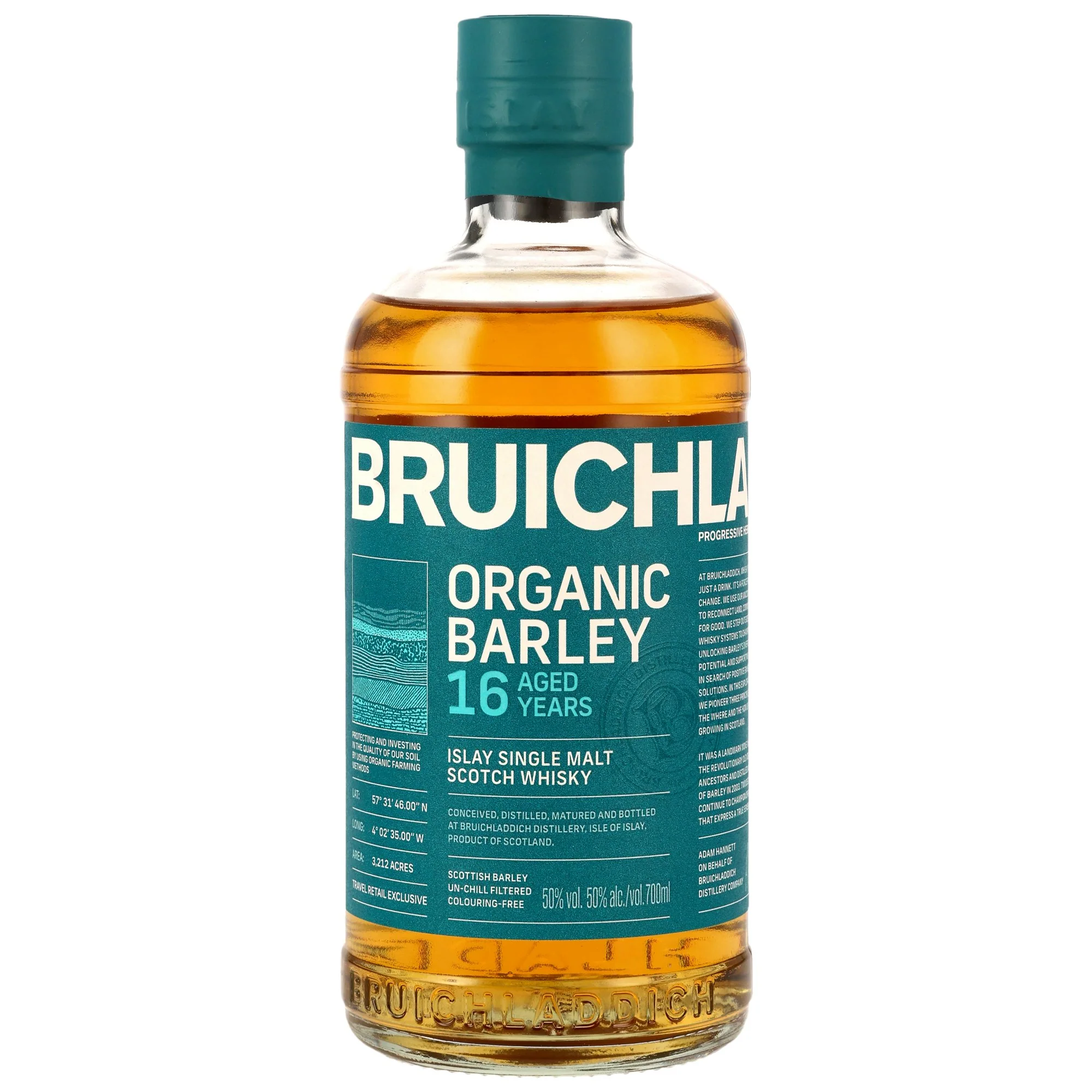 Bruichladdich 16 Jahre Organic Barley 16 Jahre 50% 0,7l