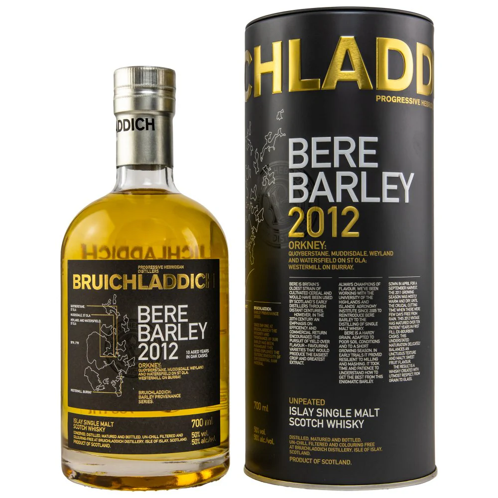 Bruichladdich Bere Barley 2012 50% 0,7l