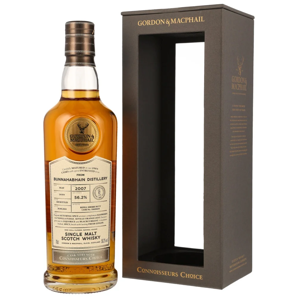 Bunnahabhain 17 Jahre 2007/2024 Gordon & MacPhail #18600604 56,2% 0,7l