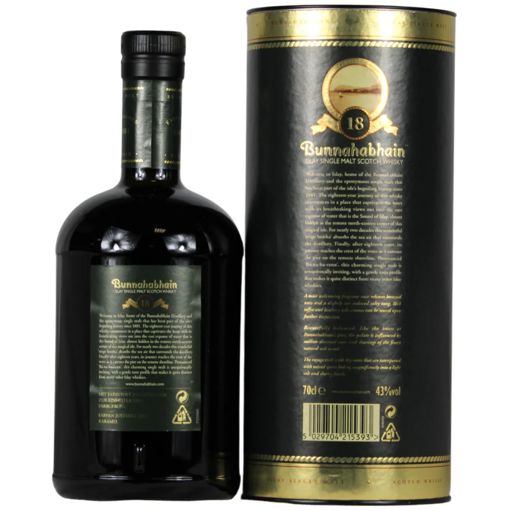 Bunnahabhain 18 Jahre (Bottled 2006) 43% 0,7l - Image 2