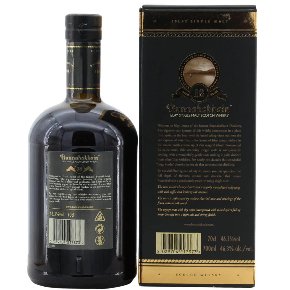 Bunnahabhain 18 Jahre (Bottled 2012) 46,3% 0,7l - Image 2