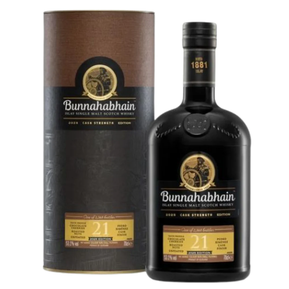 Bunnahabhain 21 Jahre 2025 Cask Strength  Edition 53,1% 0,7l