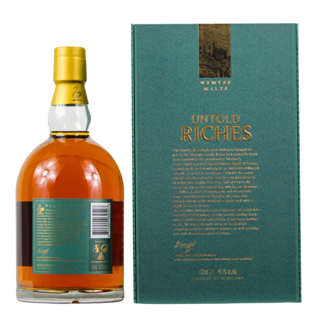 Bunnahabhain 28 Jahre Untold Riches Wemyss Malts 49,1% 0,7l - Image 2