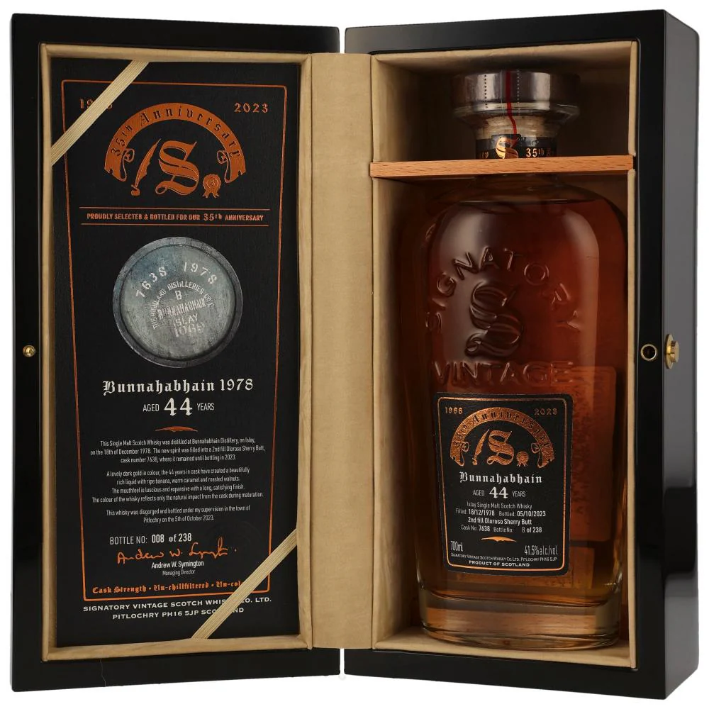Bunnahabhain 44 Jahre SV 35th Anniversary Cask 7638 41,5% 0,7l - Image 2