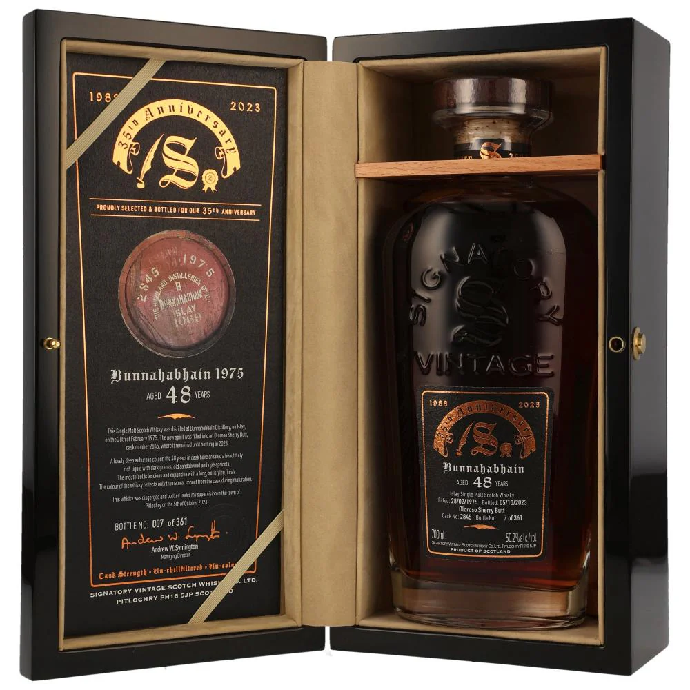 Bunnahabhain 48 Jahre SV 35th Anniversary Cask 2845 50,2% 0,7l - Image 2