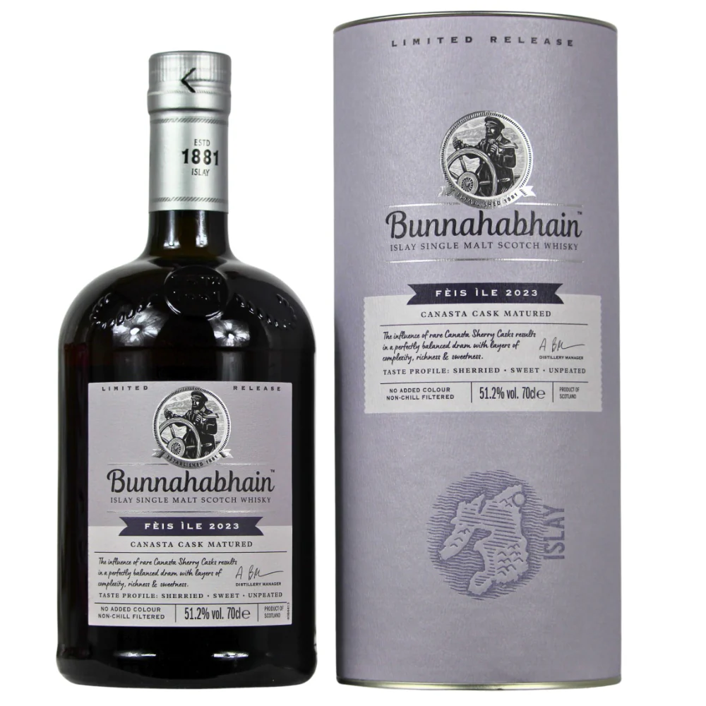 Bunnahabhain Feis Ile 2023 Canasta Sherry Cask 51,2% 0,7l