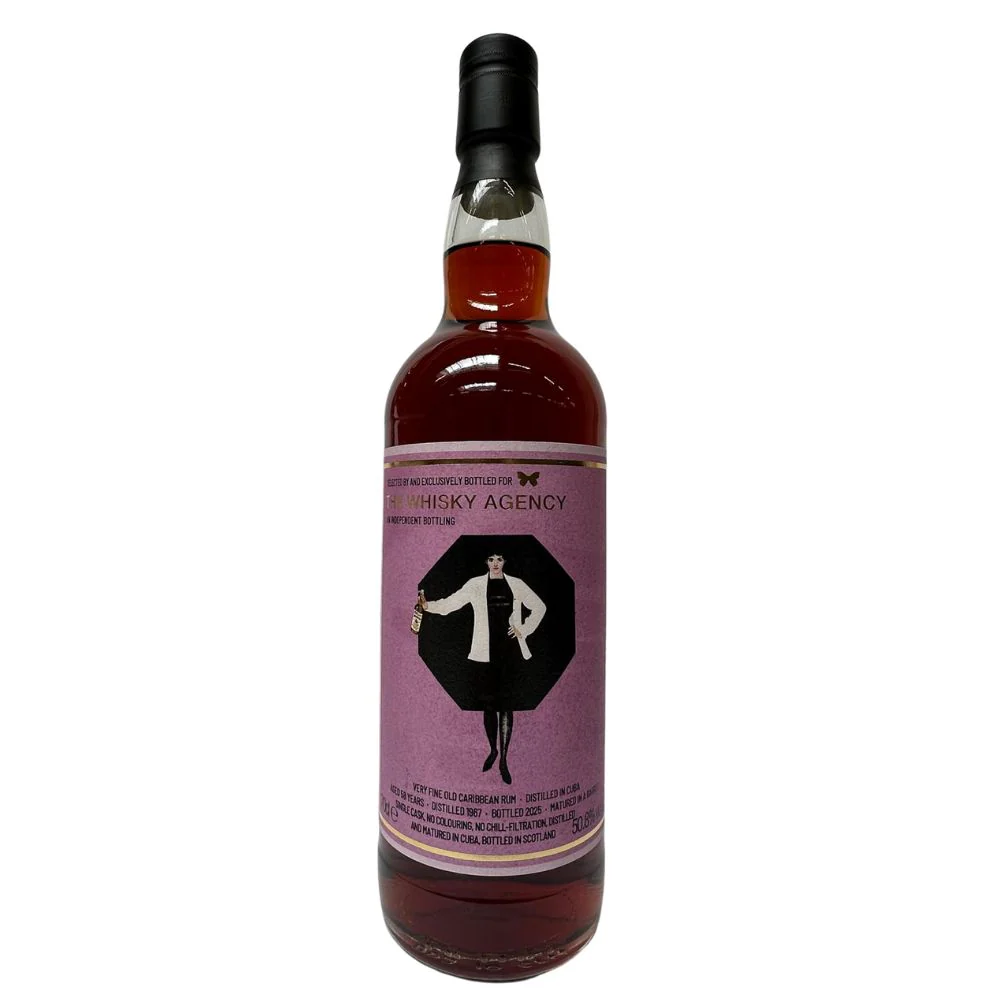 C. Rum 58 Jahre 1967/2025 The Whisky Agency 50,8% 0,7l