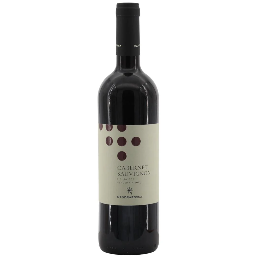 Cabernet Sauvignon Sicilia DOC Vendemmia 2023 Mandrarossa 13,5% 0,75l