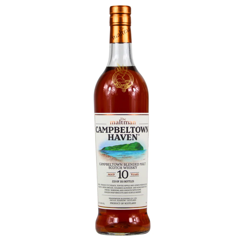 Campbeltown Haven 10 Jahre The Maltman Refill Sherry Cask 53,8% 0,7l