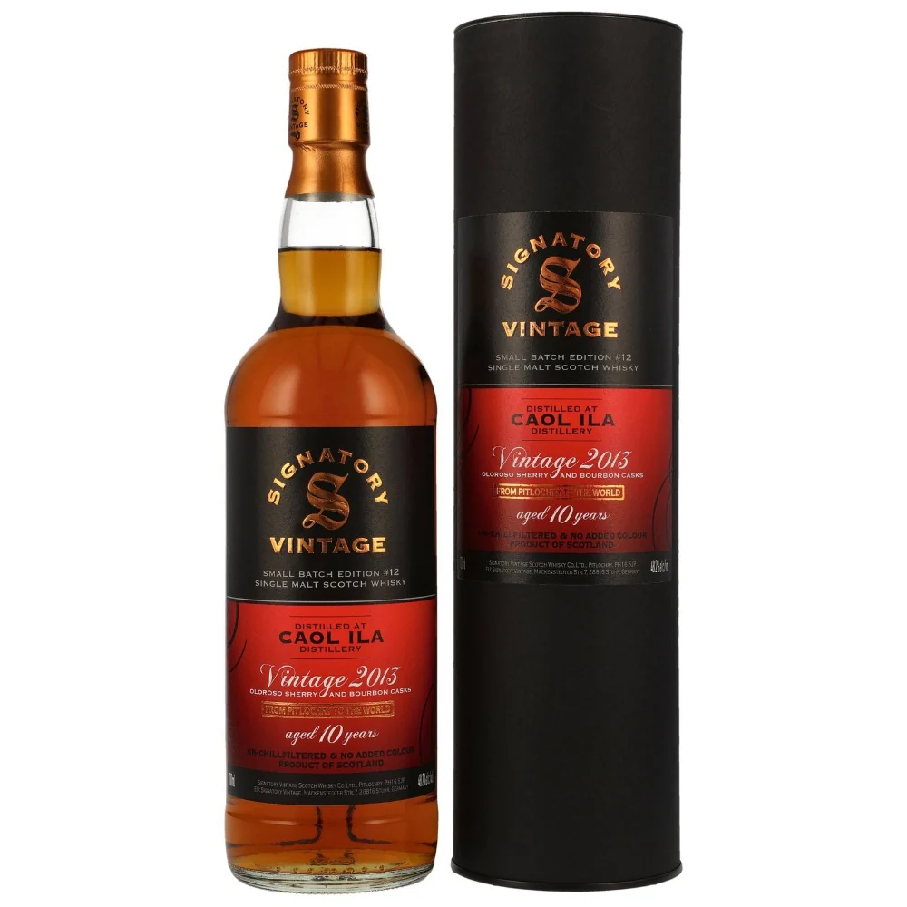 Caol Ila 10 Jahre 2013/2023 Peated Small Batch Edition #12 48,2% 0,7l