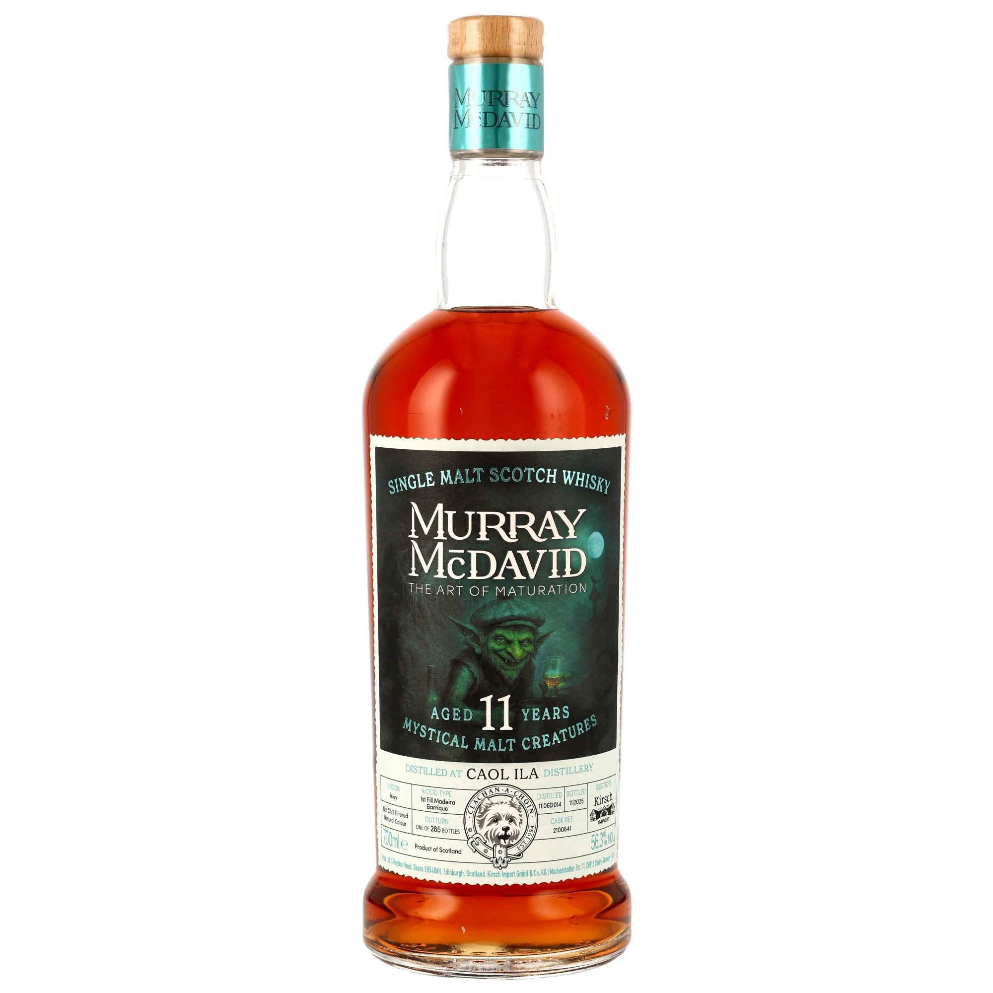 Caol Ila 11 Jahre 2014/2025 Madeira Barrique #2100641 Mystical Malt Creatures Murray McDavid 56,3% 0,7l
