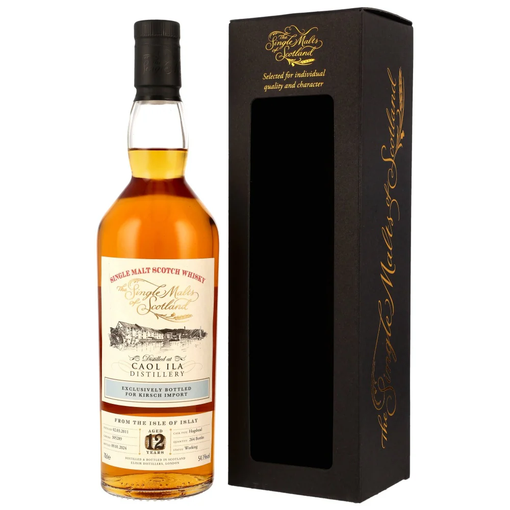 Caol Ila 12 Jahre Single Malt of Scotland Cask #305289 54,1% 0,7l