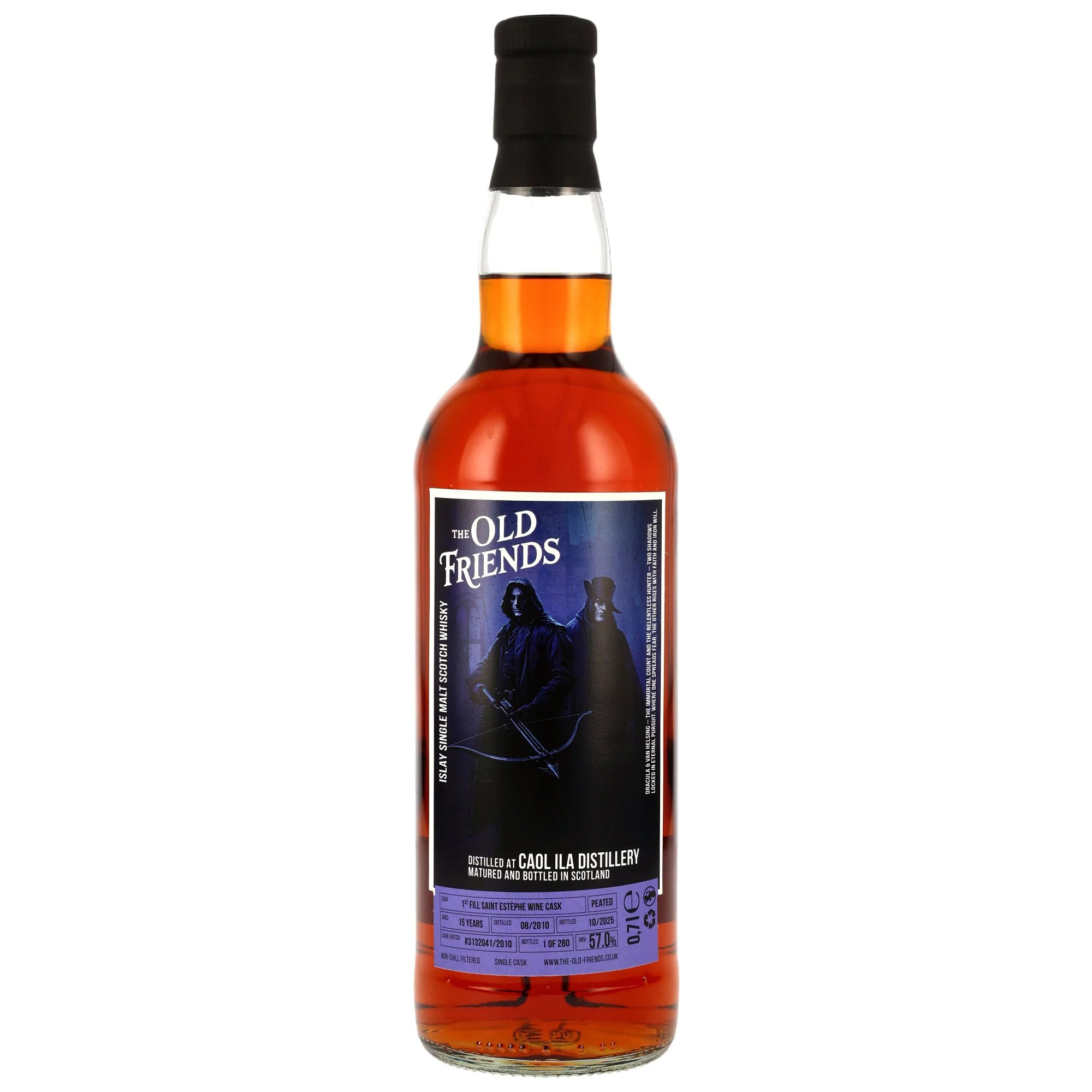 Caol Ila 15 Jahre 2010/2025 1st Fill Saint Estephe Wine Cask (The Old Friends) 57% 0,7l
