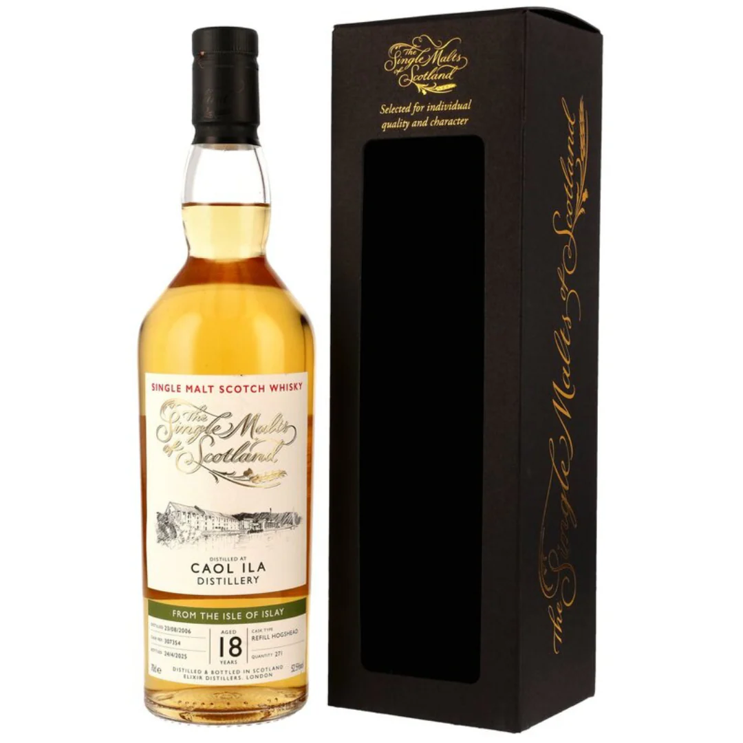 Caol Ila 2006/2025 18 Jahre SMoS Refill Hogshead #307354 52,5% 0,7l