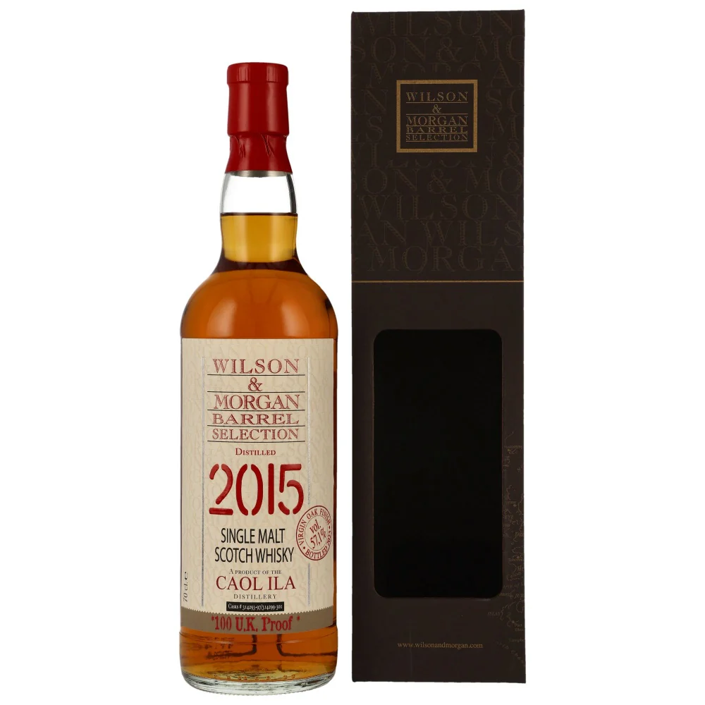Caol Ila 2015/2023 Virgin Oak Finish 100 U.K. Proof 57,1% 0,7l