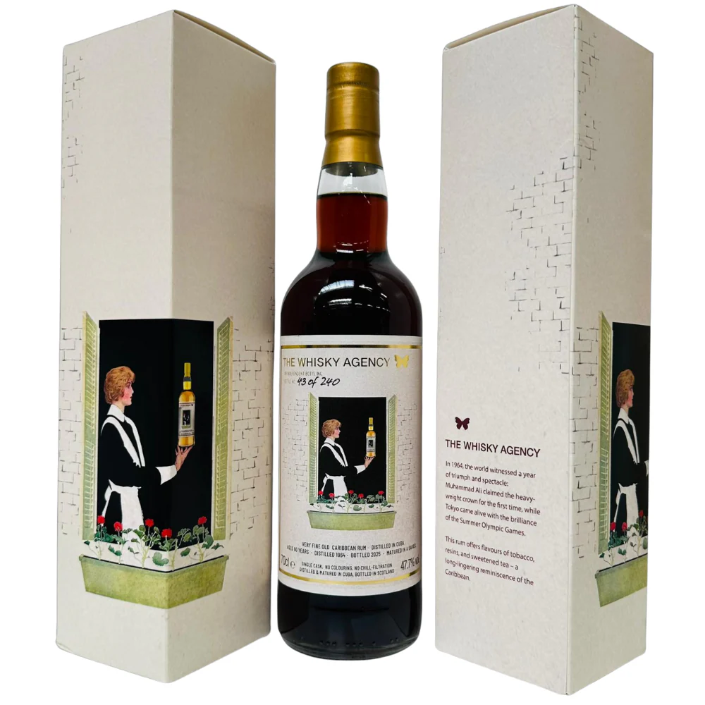 Caribbean Rum 60 Jahre 1964/2025 The Whisky Agency 47,7% 0,7l