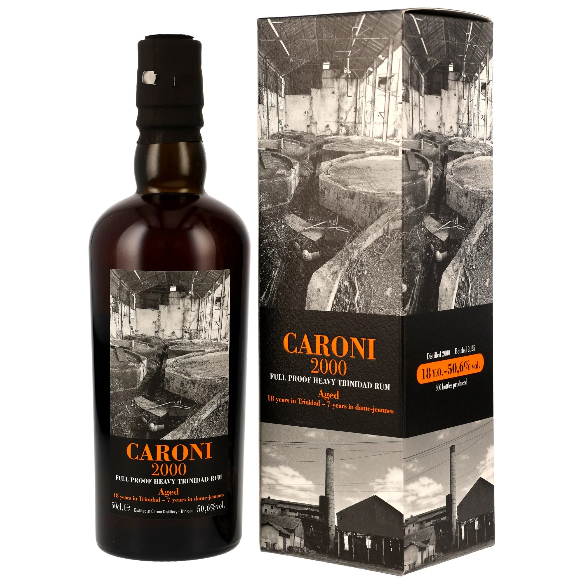 Caroni Heavy Trinidad Rum 25 Jahre 2000/2025 50,6% 0,5l