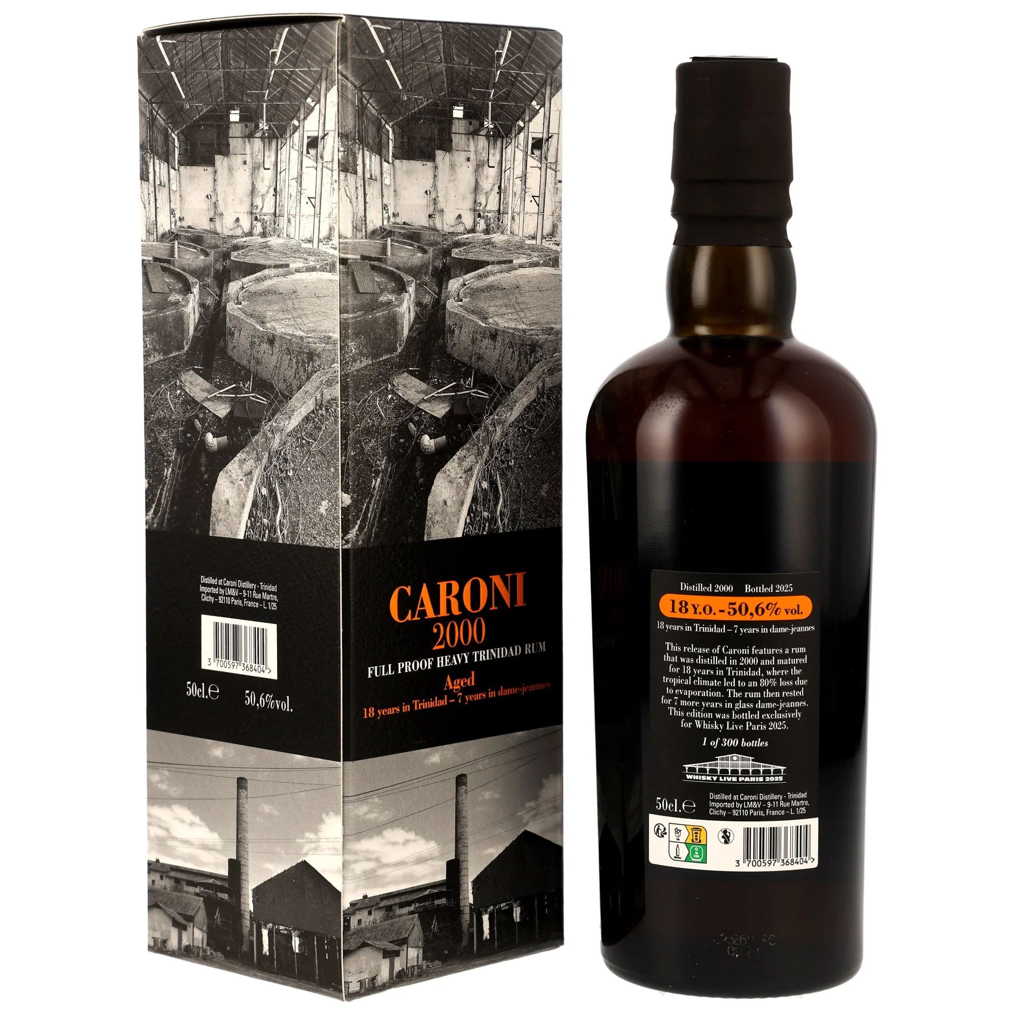 Caroni Heavy Trinidad Rum 25 Jahre 2000/2025 50,6% 0,5l - Image 2