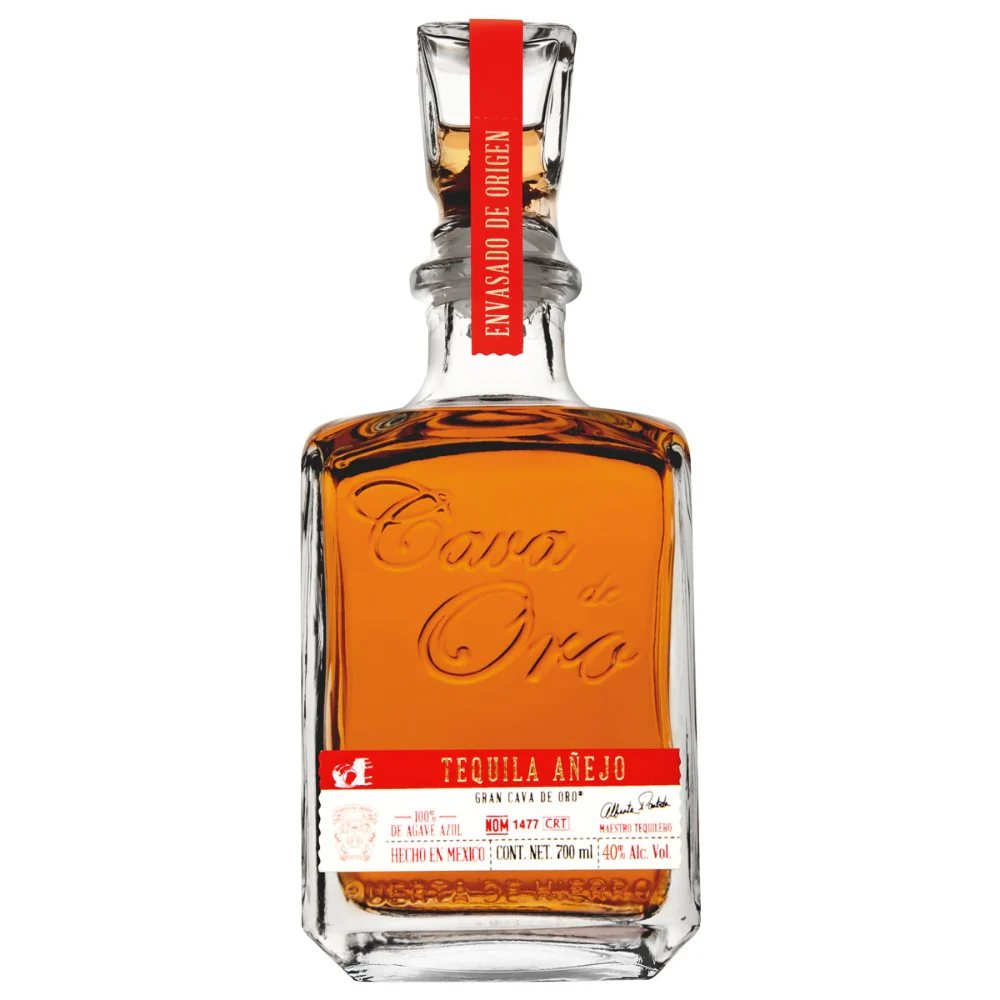 Cava de Oro Tequila Añejo 100% De Agave 40% 0,7l