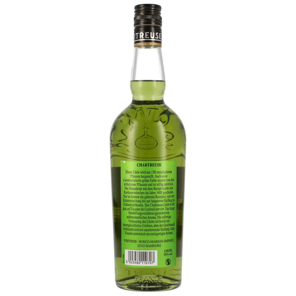 Chartreuse Verte Likör 55% 0,7l - Image 2