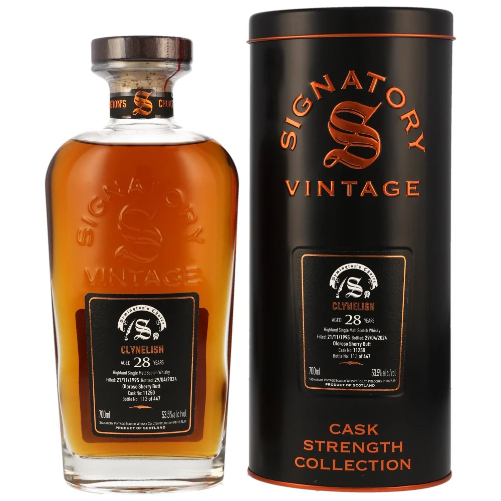 Clynelish 28 Jahre 1995/2024 Symington's Choice SV Cask #11250 53,5% 0,7l