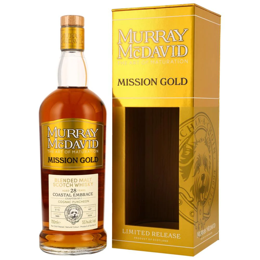 Coastal Embrace 28 Jahre Cognac Puncheon Murray McDavid 55,1% 0,7l