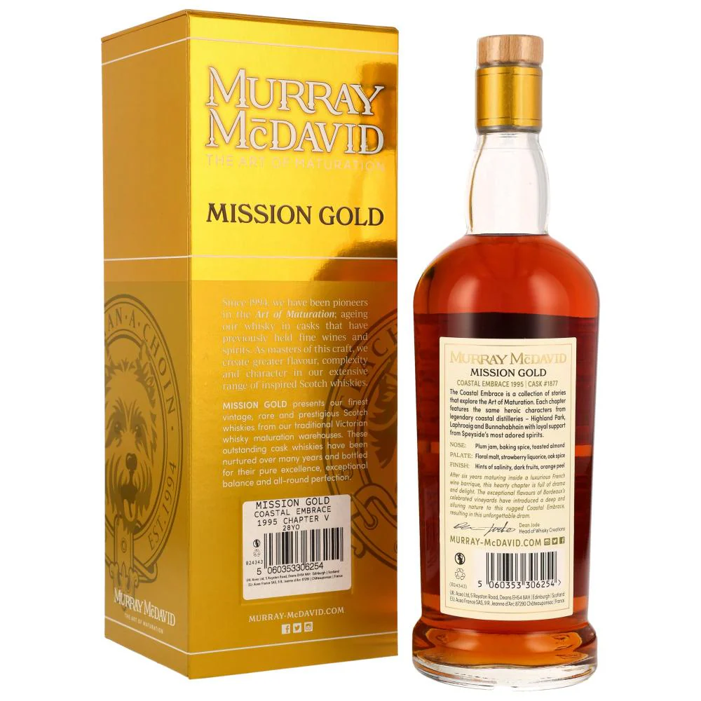 Coastal Embrace 28 Jahre Pauillac Wine Cask Murray McDavid 52,2% 0,7l - Image 2