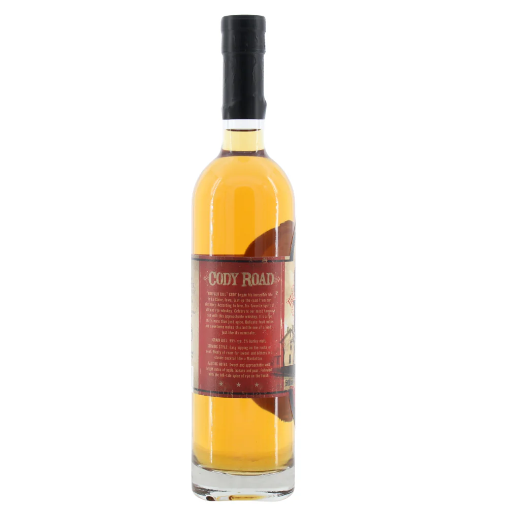 Cody Road Rye Whiskey 40% 0,5l - Image 2