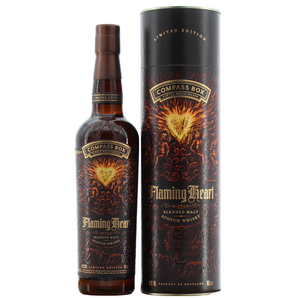 Compass Box Flaming Heart Edition 2018 Blended Malt  48,9% 0,7l