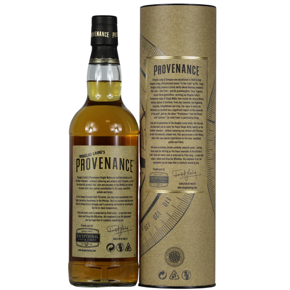 Craigellachie 10 Jahre Jahre Douglas Laing´s Provenance 46% 0,7l - Image 2