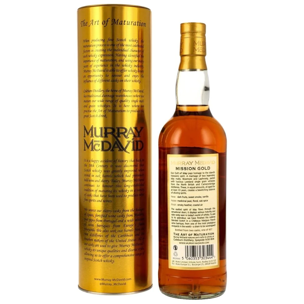 Cult of Islay 1989 33 Jahre First Fill Premier Cru Finish Murray McDavid 41,5% 0,7l - Image 2